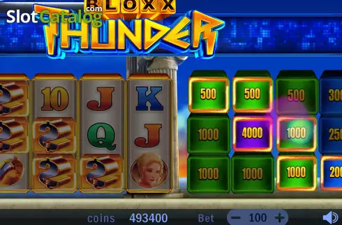 Οθόνη8. Bloxx Thunder Κουλοχέρης