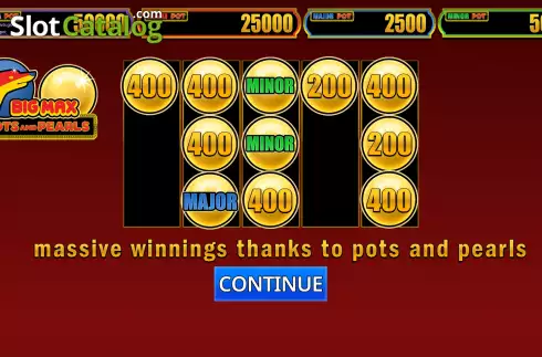Οθόνη2. Big Max Pots and Pearls Κουλοχέρης