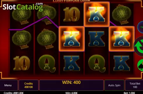 Οθόνη4. Lucky Fortune Door Κουλοχέρης 