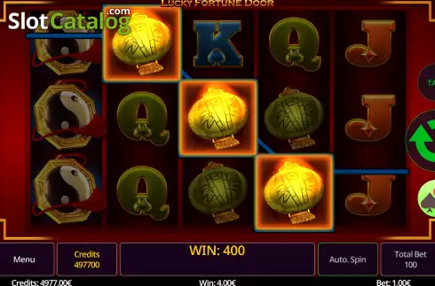 Οθόνη5. Lucky Fortune Door Κουλοχέρης 