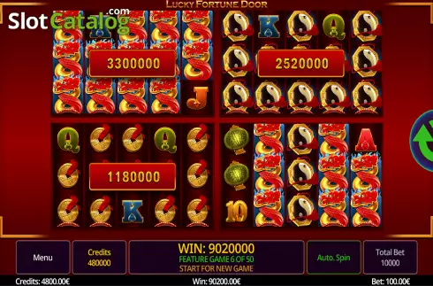 Οθόνη9. Lucky Fortune Door Κουλοχέρης 