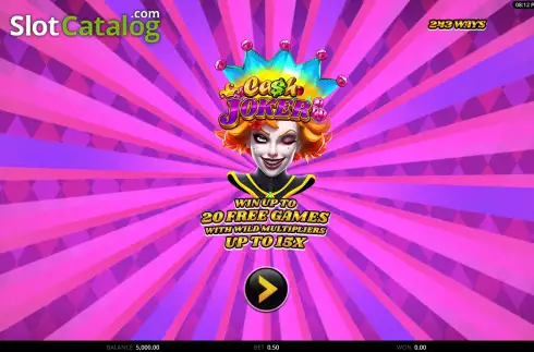 Οθόνη2. Cash Joker Κουλοχέρης