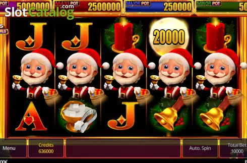 Οθόνη2. Santa's Pots and Pearls Κουλοχέρης