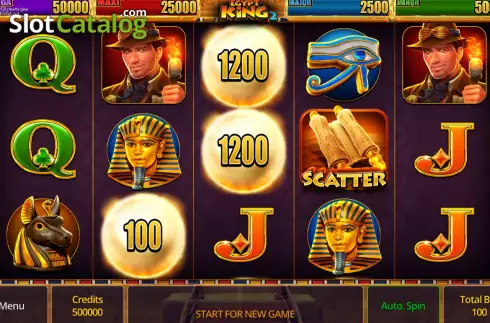 Οθόνη2. Egypt King 2 Κουλοχέρης