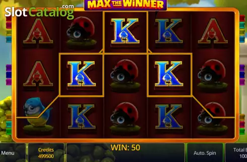 Οθόνη3. Max The Winner Κουλοχέρης