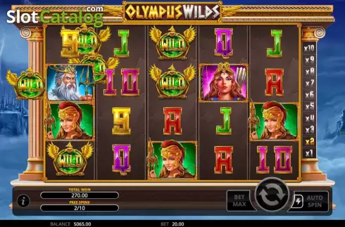 Οθόνη2. Olympus Wilds Κουλοχέρης
