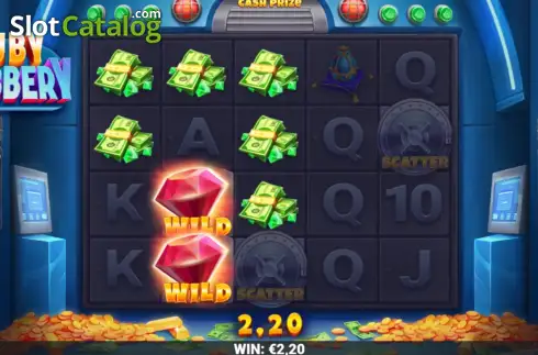Οθόνη3. Ruby Robbery Κουλοχέρης
