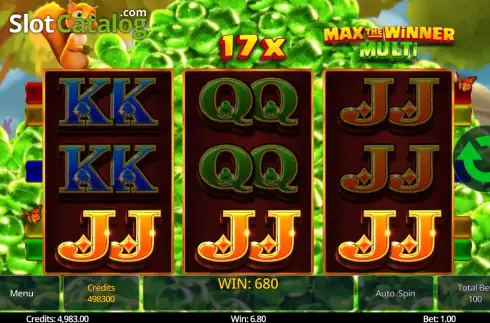 Οθόνη3. Max the Winner Multi Κουλοχέρης