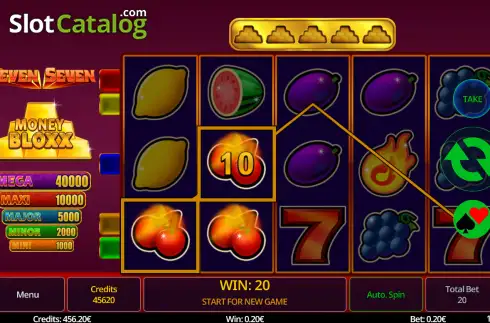 Οθόνη3. Seven Seven Money Bloxx Κουλοχέρης