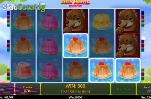 Οθόνη3. Jelly Hunter Quadspins Κουλοχέρης