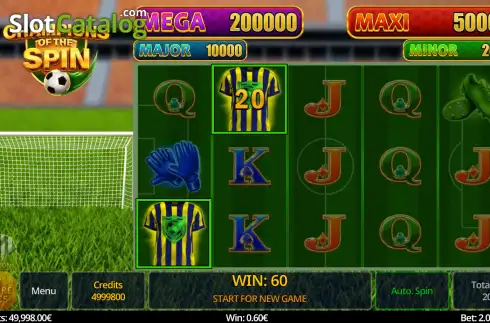 Οθόνη3. Champions of the Spin Κουλοχέρης