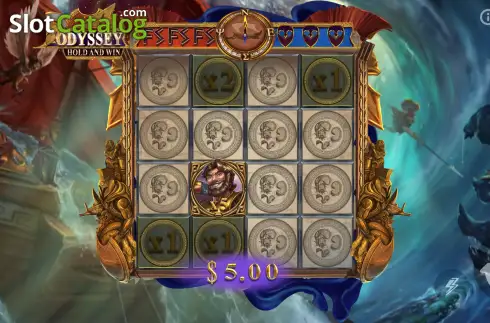 Οθόνη3. Odyssey Hold and Win Κουλοχέρης