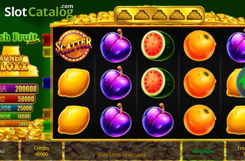 Οθόνη2. Fresh Fruit Deluxe Money Bloxx Κουλοχέρης