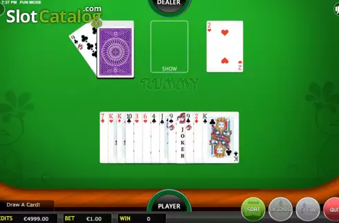 Οθόνη3. Indian Rummy Κουλοχέρης