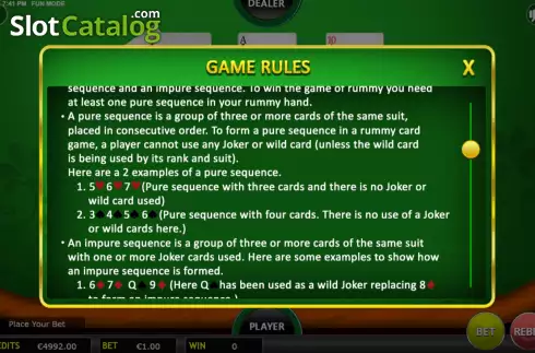Οθόνη8. Indian Rummy Κουλοχέρης