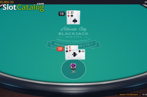 Οθόνη4. Atlantic City Blackjack (Switch Studios) Κουλοχέρης 