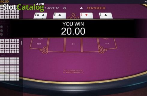 Οθόνη3. No Commission Baccarat (Switch Studios) Κουλοχέρης