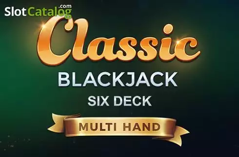 Multi Hand Classic 6 Deck Blackjack Λογότυπο Multi Hand Classic 6 Deck Blackjack Λογότυπο