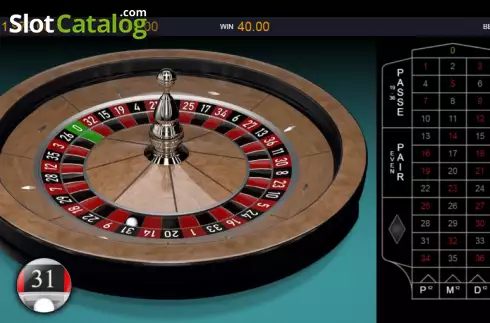 Οθόνη5. French Roulette (Switch Studios) Κουλοχέρης