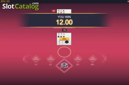 Οθόνη8. High Streak Blackjack Κουλοχέρης 