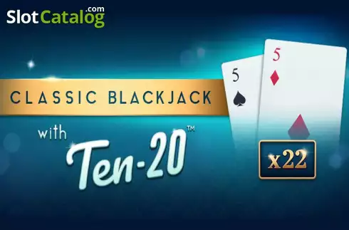 Classic Blackjack with Ten-20 Λογότυπο Classic Blackjack with Ten-20 Λογότυπο