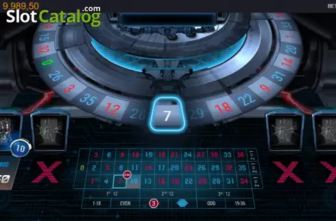 Οθόνη6. Terminator 2 Roulette Κουλοχέρης