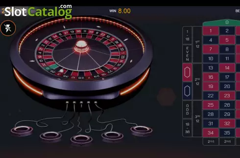 Οθόνη4. Ultra Warp Roulette Κουλοχέρης