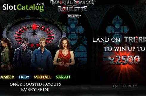 Οθόνη2. Immortal Romance Roulette Κουλοχέρης