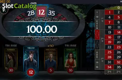 Οθόνη5. Immortal Romance Roulette Κουλοχέρης
