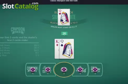 Οθόνη2. Classic Blackjack Side Bet Suite Κουλοχέρης 