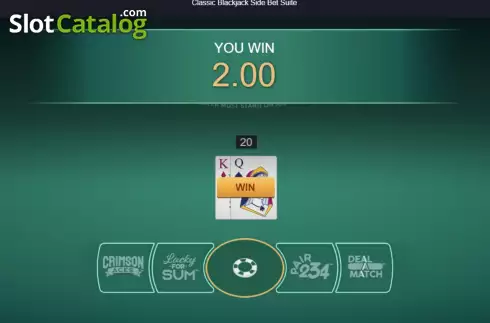 Οθόνη3. Classic Blackjack Side Bet Suite Κουλοχέρης 