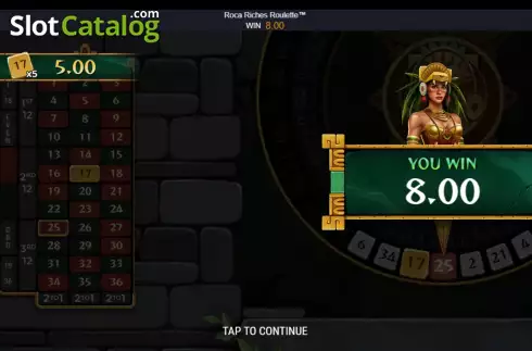 Οθόνη3. Roca Riches Roulette Κουλοχέρης