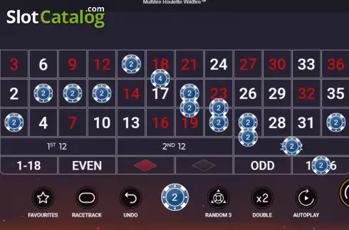 Οθόνη2. Multifire Roulette Wildfire Κουλοχέρης 