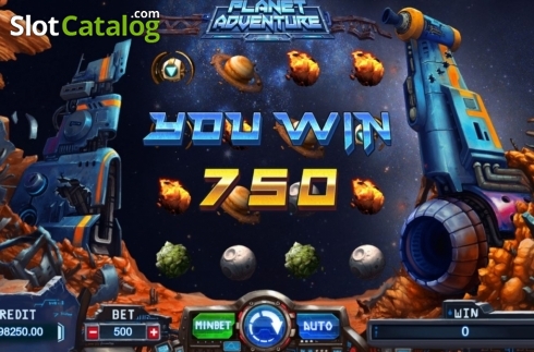 Οθόνη4. Planet Adventure Κουλοχέρης