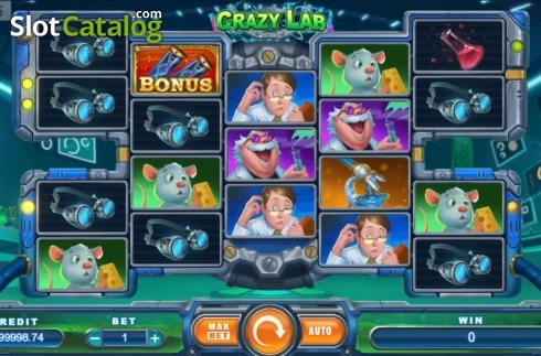 Οθόνη2. Crazy Lab (Funta Gaming) Κουλοχέρης