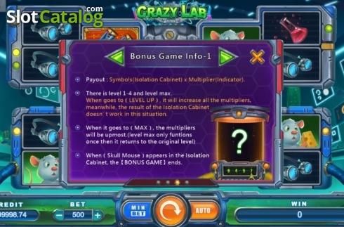 Οθόνη6. Crazy Lab (Funta Gaming) Κουλοχέρης