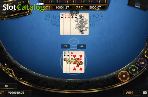 Οθόνη4. Blackjack (TIDY) Κουλοχέρης