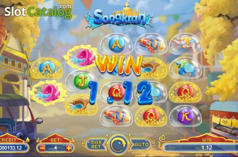 Οθόνη5. Songkran (Funta Gaming) Κουλοχέρης