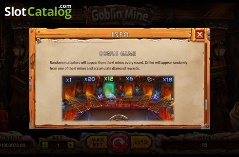 Οθόνη7. Goblin Mine Κουλοχέρης