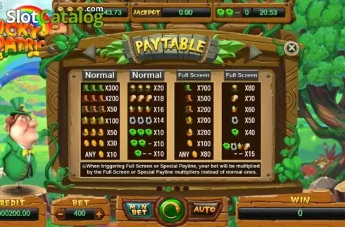 Οθόνη5. Lucky Patrick Κουλοχέρης 