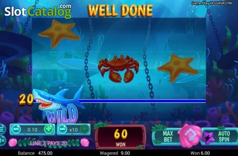 Οθόνη4. Shark! Κουλοχέρης