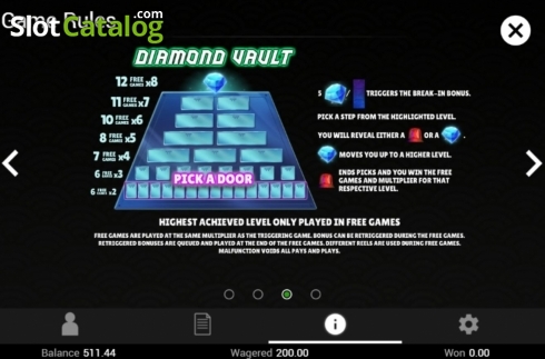 Οθόνη9. Diamond Fortune (Swintt) Κουλοχέρης