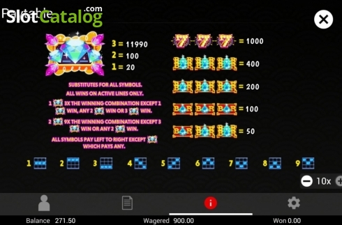 Οθόνη5. 3 Diamonds Κουλοχέρης