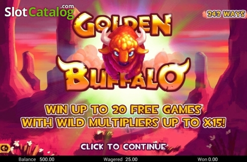 Οθόνη2. Golden Buffalo (Swintt) Κουλοχέρης 
