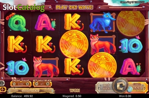 Οθόνη5. Golden Buffalo (Swintt) Κουλοχέρης 