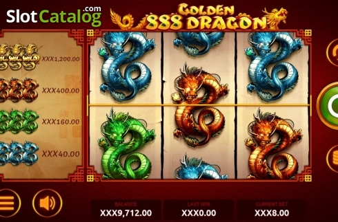 Οθόνη2. 888 Golden Dragon Κουλοχέρης