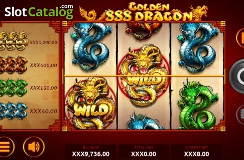 Οθόνη7. 888 Golden Dragon Κουλοχέρης