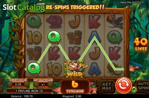 Οθόνη6. Mad Monkey 2 (Top Trend Gaming) Κουλοχέρης