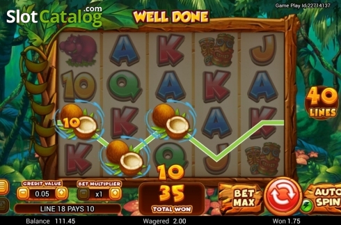 Οθόνη7. Mad Monkey 2 (Top Trend Gaming) Κουλοχέρης