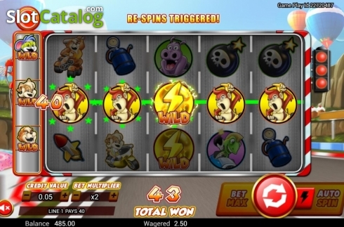 Οθόνη3. Wild Kart Racers Κουλοχέρης